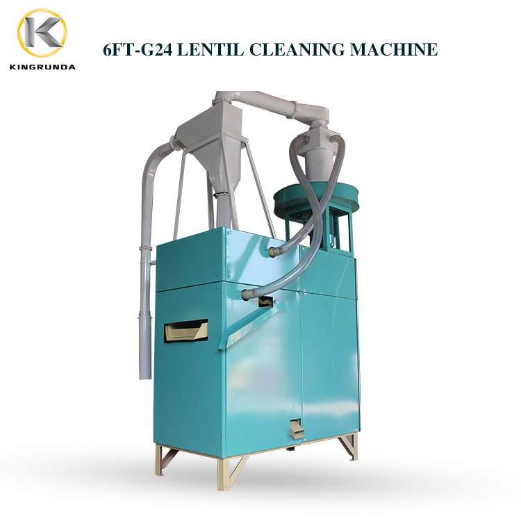 Lentil cleaning machine, lentil cleaner